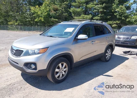 2012 Kia Sorento Lx V6 из США, поврежденный, VIN 5XYKTDA21CG278461